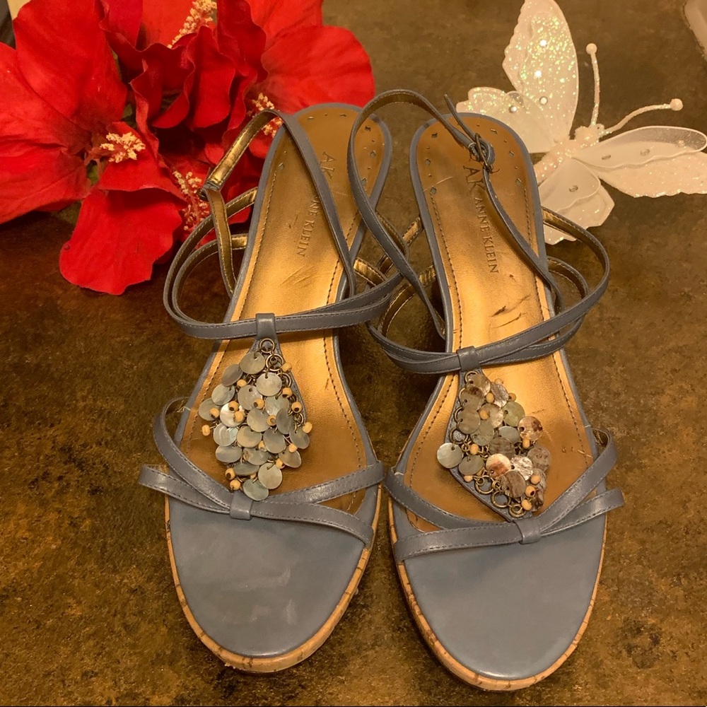 🌈 Anne Klein Strappy Wedge